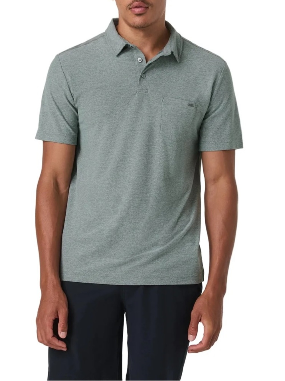 Vuori Ace Polo in Slate Rock Men’s XL - Picture 2 of 8